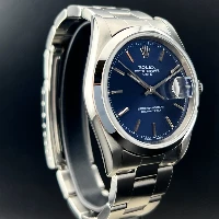 Rolex Oyster Perpetual Date 34mm Nero Indici