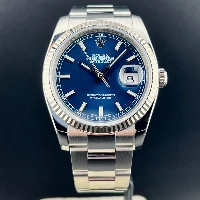 Rolex Datejust 36mm Oyster Blu Indici