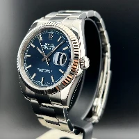 Rolex Datejust 36mm Oyster Blu Indici