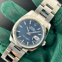 Rolex Datejust 36mm Oyster Blu Indici
