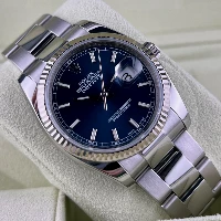 Rolex Datejust 36mm Oyster Blu Indici