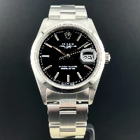 Rolex Oyster Perpetual Date 34mm Nero Indici