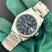 Rolex Oyster Perpetual Date 34mm Nero Indici