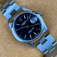 Rolex Oyster Perpetual Date 34mm Nero Indici