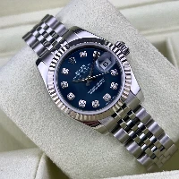 Rolex Lady Datejust 26mm Blu Brillanti