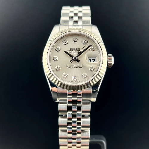 Rolex Lady Datejust 26mm Silver Brillanti