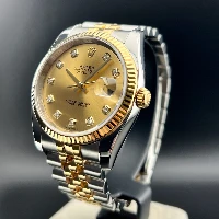 Rolex Datejust 36mm Acciaio/oro Champagne Brillanti