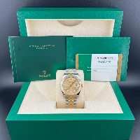 Rolex Datejust 36mm Acciaio/oro Champagne Brillanti