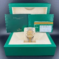 Rolex Datejust 36mm Acciaio/oro Champagne Brillanti