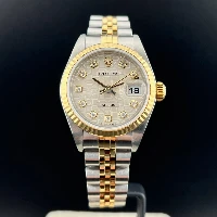 Rolex Lady Datejust 26mm Acciaio & oro Silver Brillanti 