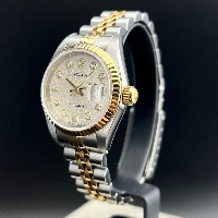 Rolex Lady Datejust 26mm Acciaio & oro Silver Brillanti 