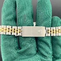 Rolex Lady Datejust 26mm Acciaio & oro Silver Brillanti 