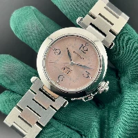 Cartier Pasha C Rosa Big Date