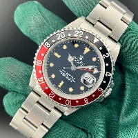 Rolex GMT Master II Coke Unpolished Tritium