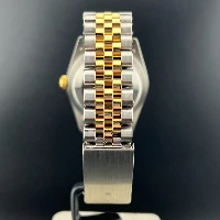 Rolex Datejust 36mm Acciaio/oro Nero Brillanti