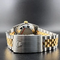 Rolex Datejust 36mm Acciaio/oro Nero Brillanti