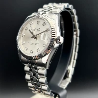 Rolex Datejust 31mm Silver Diamanti Jubilee