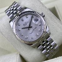 Rolex Datejust 31mm Silver Diamanti Jubilee