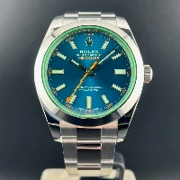 Rolex Milgauss Blu Vetro Verde