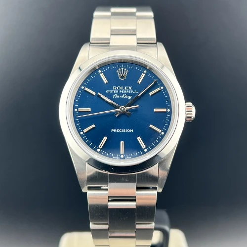 Rolex Air King Blu Indici