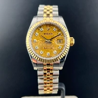 Rolex Lady Datejust 26mm Champagne Computer Brillanti