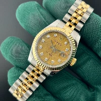 Rolex Lady Datejust 26mm Champagne Computer Brillanti