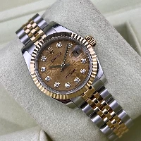 Rolex Lady Datejust 26mm Champagne Computer Brillanti