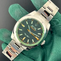Rolex Milgauss Nero Vetro Verde