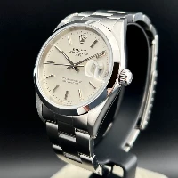 Rolex Oyster Perpetual Date 34mm Silver Indici