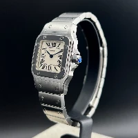 Cartier Santos Galbée Acciaio