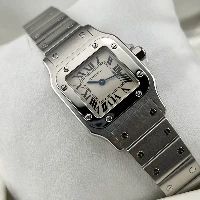 Cartier Santos Galbée Acciaio