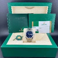 Rolex Oyster Perpetual Date 34mm Blu