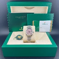 Rolex Datejust 31mm Pink Index Jubilee