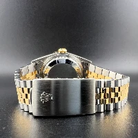 Rolex Datejust 36mm Acciaio/oro Nero Brillanti