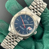 Rolex Datejust Turn O Graph Blu Jubilee