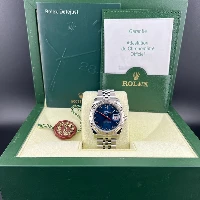 Rolex Datejust Turn O Graph Blu Jubilee