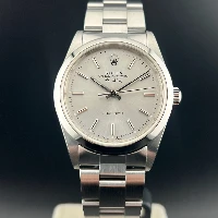 Rolex Air King Silver Indici