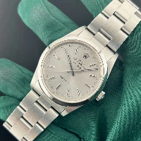 Rolex Air King Silver Indici