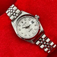 Rolex Lady Datejust 26mm Jubilee Silver Computer Brillanti