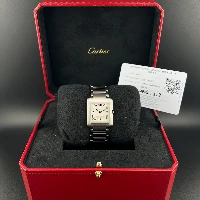 Cartier Tank Française Silver