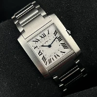 Cartier Tank Française Silver
