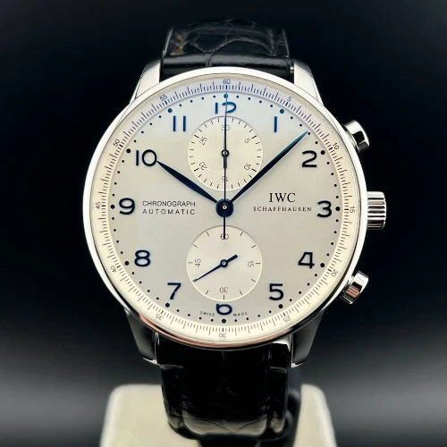 IWC Chronograph Portuguese Sfere Blu
