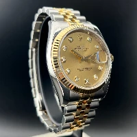 Rolex Datejust 36mm Acciaio/oro Champagne Brillanti