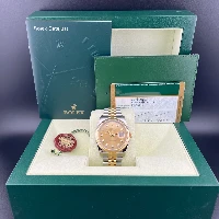 Rolex Datejust 36mm Acciaio/oro Champagne Brillanti