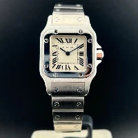 Cartier Santos Galbée Acciaio