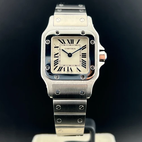 Cartier Santos Galbée Acciaio