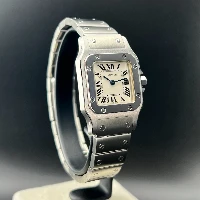 Cartier Santos Galbée Acciaio