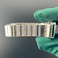 Cartier Santos Galbée Acciaio