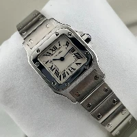 Cartier Santos Galbée Acciaio