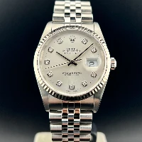 Rolex Datejust 36mm Silver Brillanti
